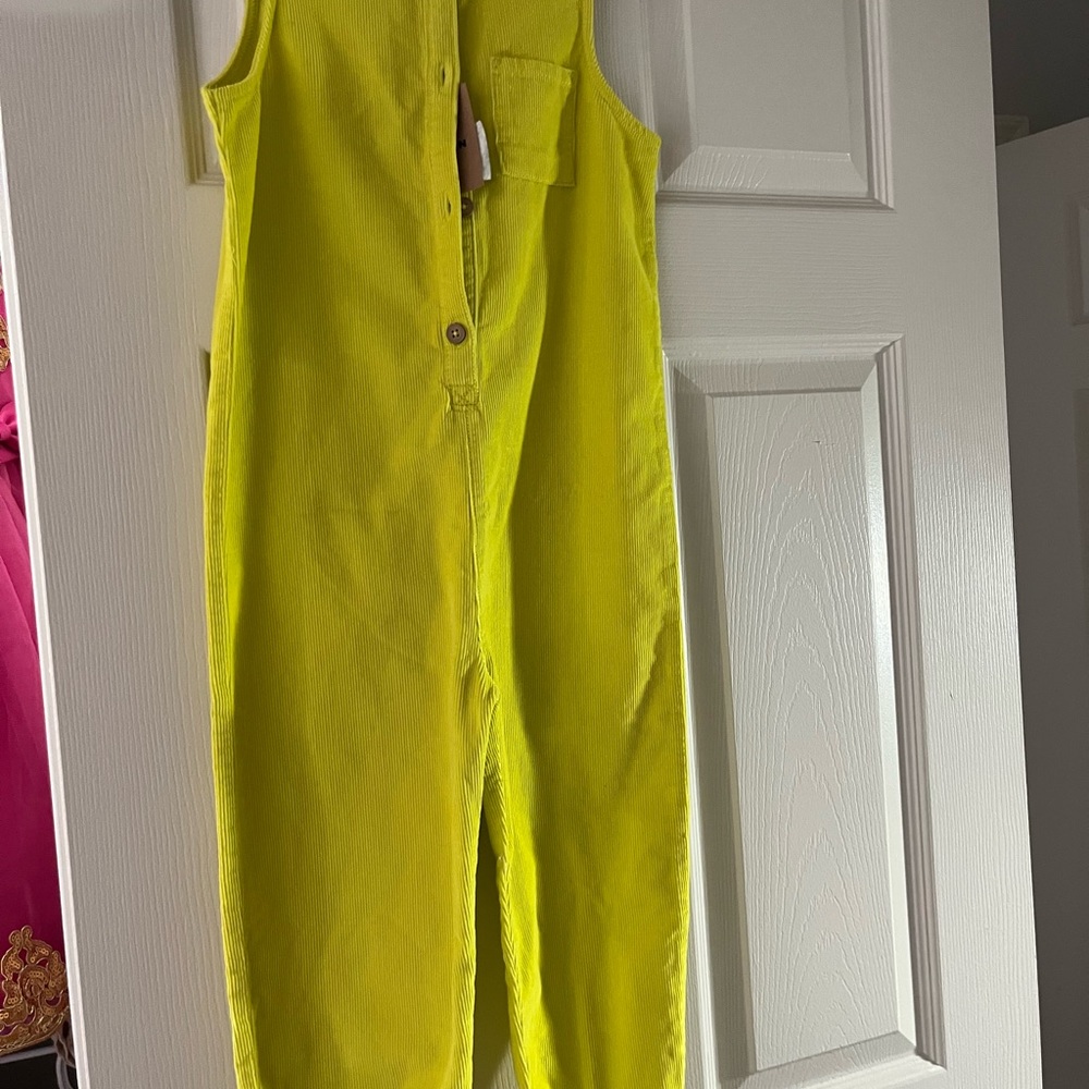 CountryGirl Kids Yellow Jumpsuit